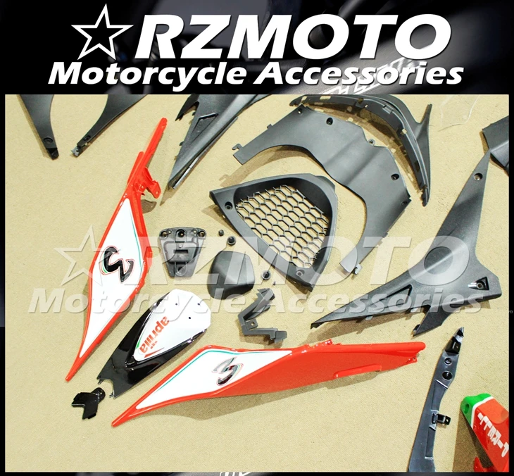

High quality New ABS Full Fairing Kits fit for Aprilia RSV4 1000 2009 2010 2011 2012 2013 2014 Bodywork Custom Red White Orange