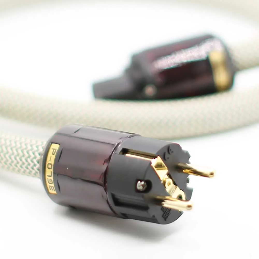 

High Quality Copper European Power Cord Cable With P079E C079 Power Plug Hifi Power Cable