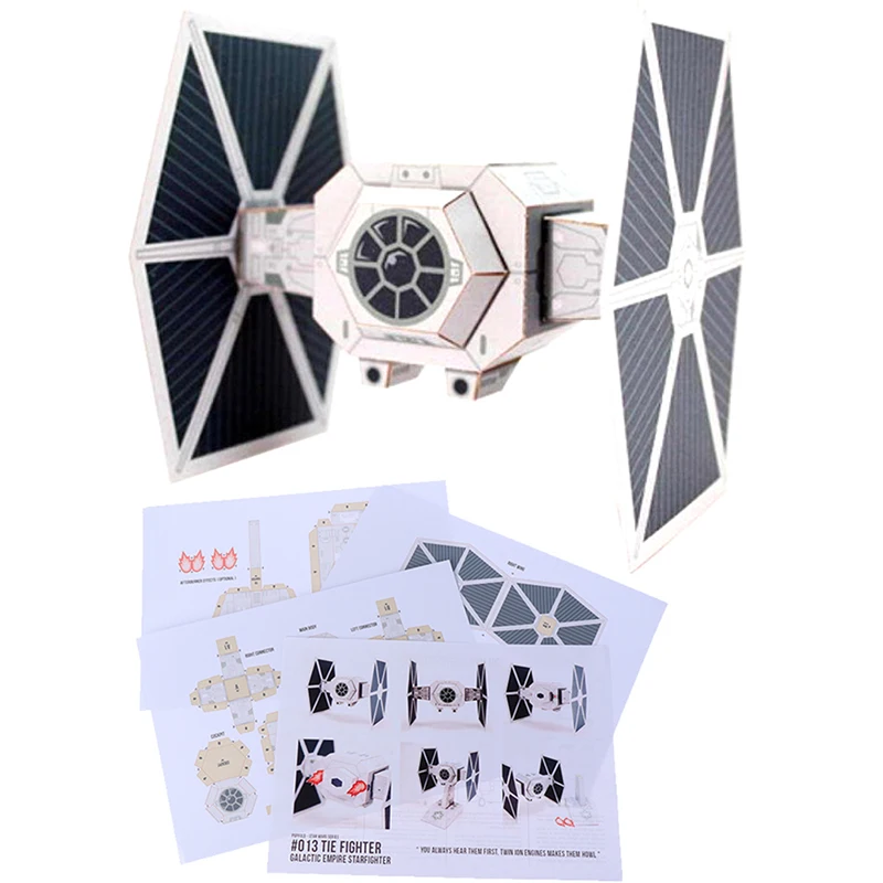 Горячая Распродажа 12 см летательный аппарат бумага 3D бумажная модель игрушечный