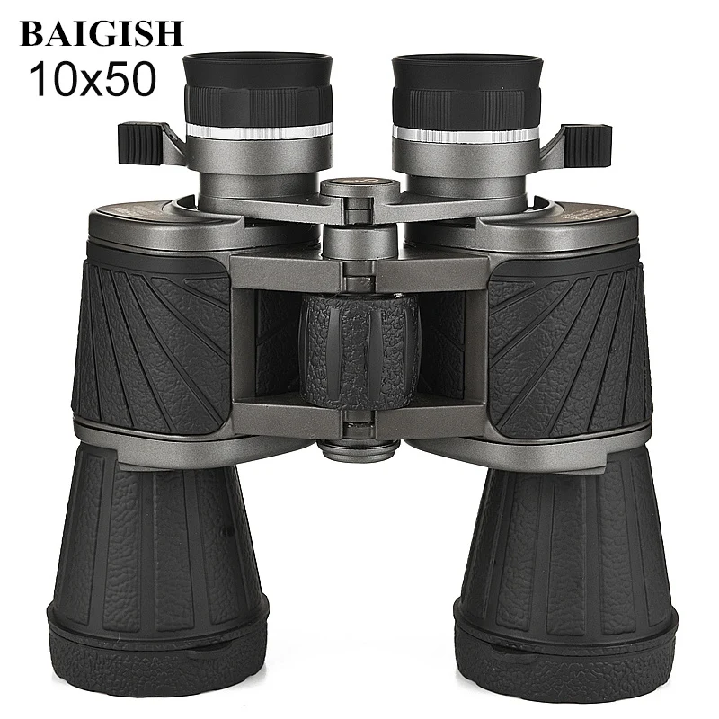 Baigish Russian Powerful Military 10x50 Binoculars Lll Night Vision Telescope Professional Waterproof for Hunting Bird Watching