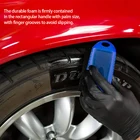 Полировочная Губка для полировки автомобильных колес, щетка из полипропилена для мытья и очистки шин, контурная повязка, аппликатор, накладки, детали, аксессуары, Стайлинг автомобиля