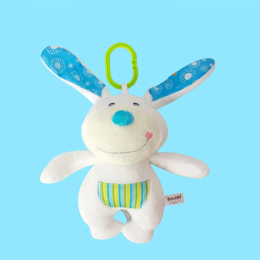 Кролика Детские Колокольчик руки захватывают Развивающие игрушки для младенцев