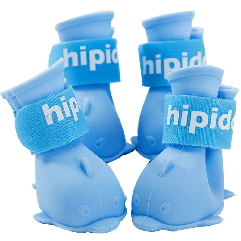 

Pet Dog Shoes Waterproof PVC Material Rain Boots Footwear Cat Socks For Puppy Pets Dogs Accessories And Clothes Dog Supplies