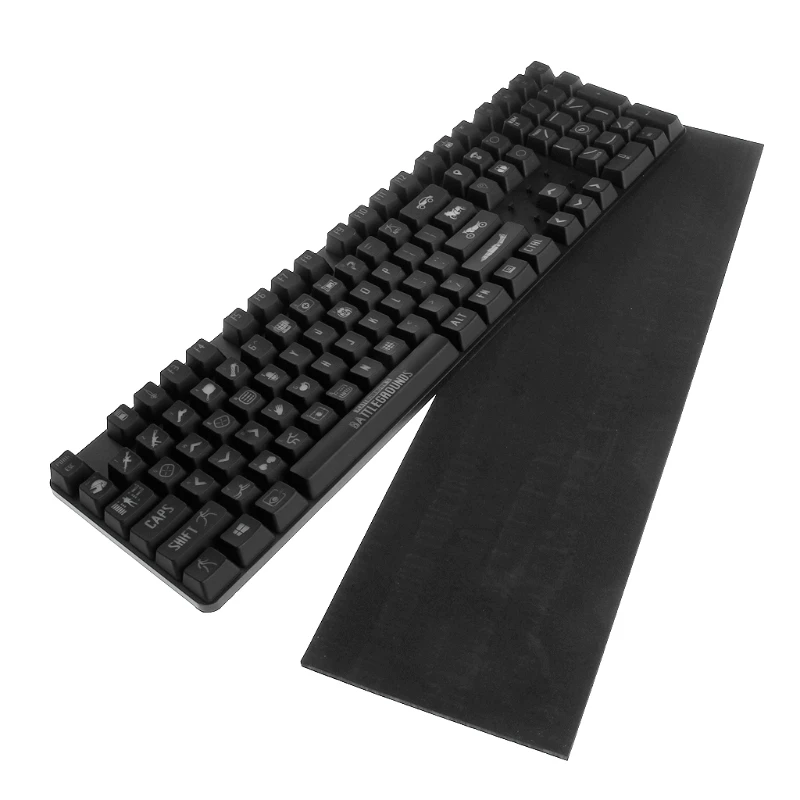 

RGB 108 Keycaps Backlight PLAYERUNKNOWNS BATTLEGROUNDS ANSI Keycaps for PUBG