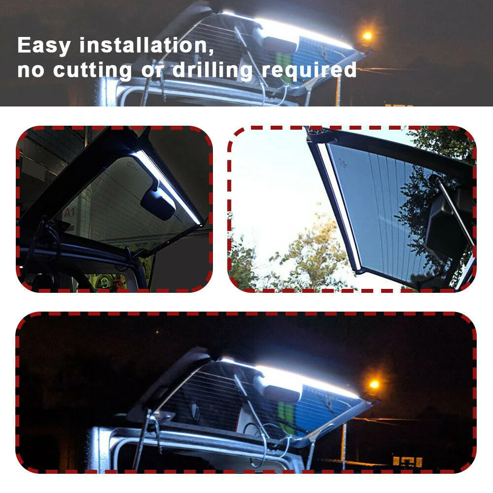 

Задсветильник для багажника автомобиля, 12 В, 20 м, для Jeep Wrangler TJ JK 2007-2019, светодиодная светодиодный та