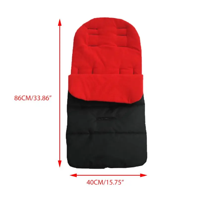 

Multi-function Baby Stroller Sleeping Bag Children Kids Trolley Thickened Swaddle Windproof Waterproof Warm Foot Cover