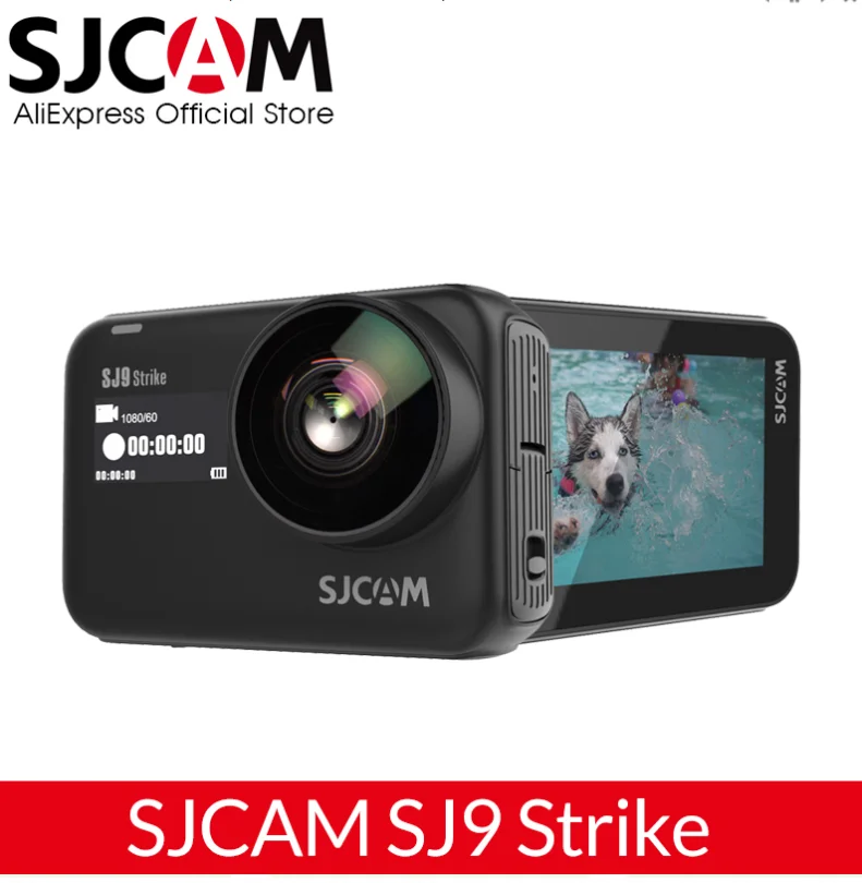 Экшн камера SJCAM SJ9 Strike 4K 60FPS WiFi с дистанционным управлением 2 33 IPS сенсорный экран Gyrp
