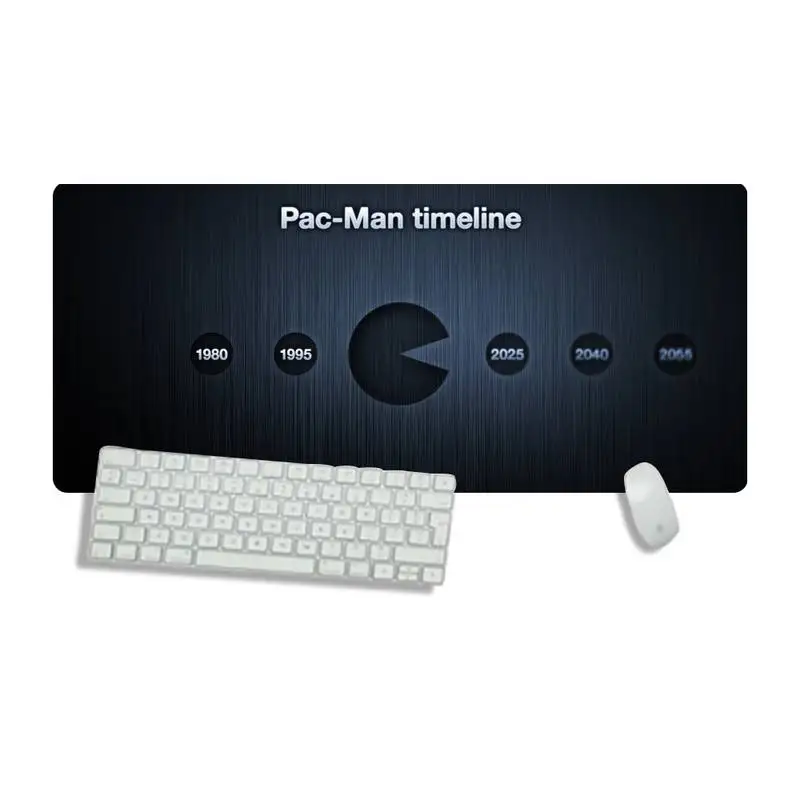 

Fashion Pac Man Anime Locking Edge Mouse Pad Game Desk Table Protect Game Office Work Mouse Mat pad Non-slip Laptop Cushion