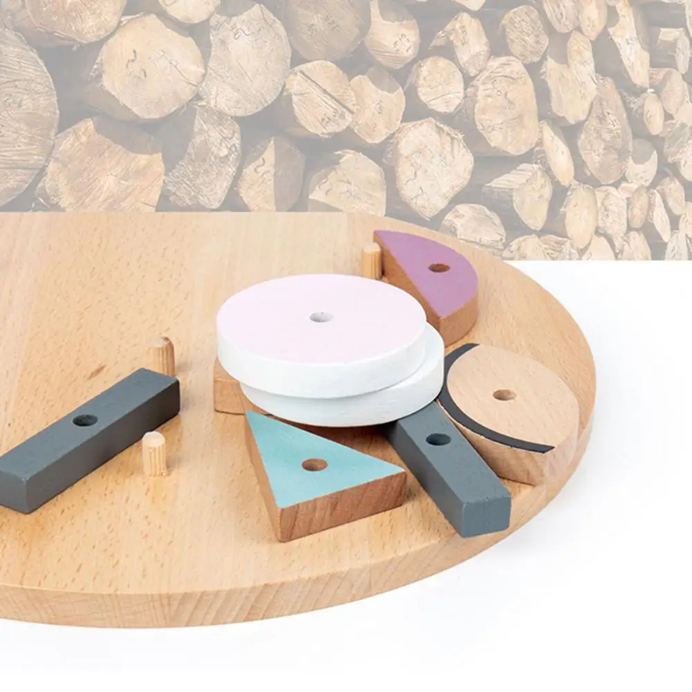 Игрушка-конструктор деревянная ручной работы для сборки детского сада | Игрушки