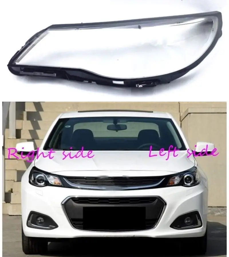 

Car Headlamp Lens For Chevrolet Malibu 2016 2017 2018 Car Headlight cover Headlamp Lens Auto Shell Cover