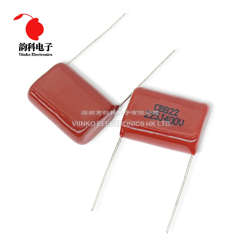 10 шт. CBB полипропиленовый пленочный конденсатор 20 мм 2 мкФ 225 400 В|film capacitor|polypropylene film