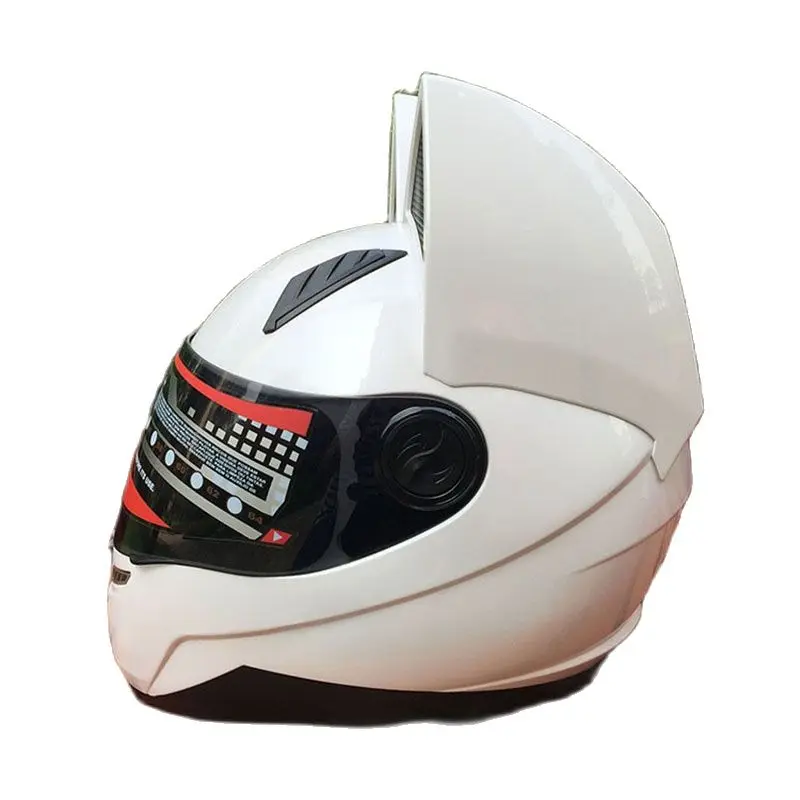 Крутые уши автомобильная гоночная противотуманная маска для всего лица Шлем