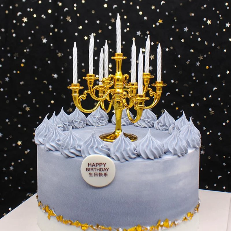 1 комплект яркий подсвечник свеча торт Топпер Днем Рождения Детские Для