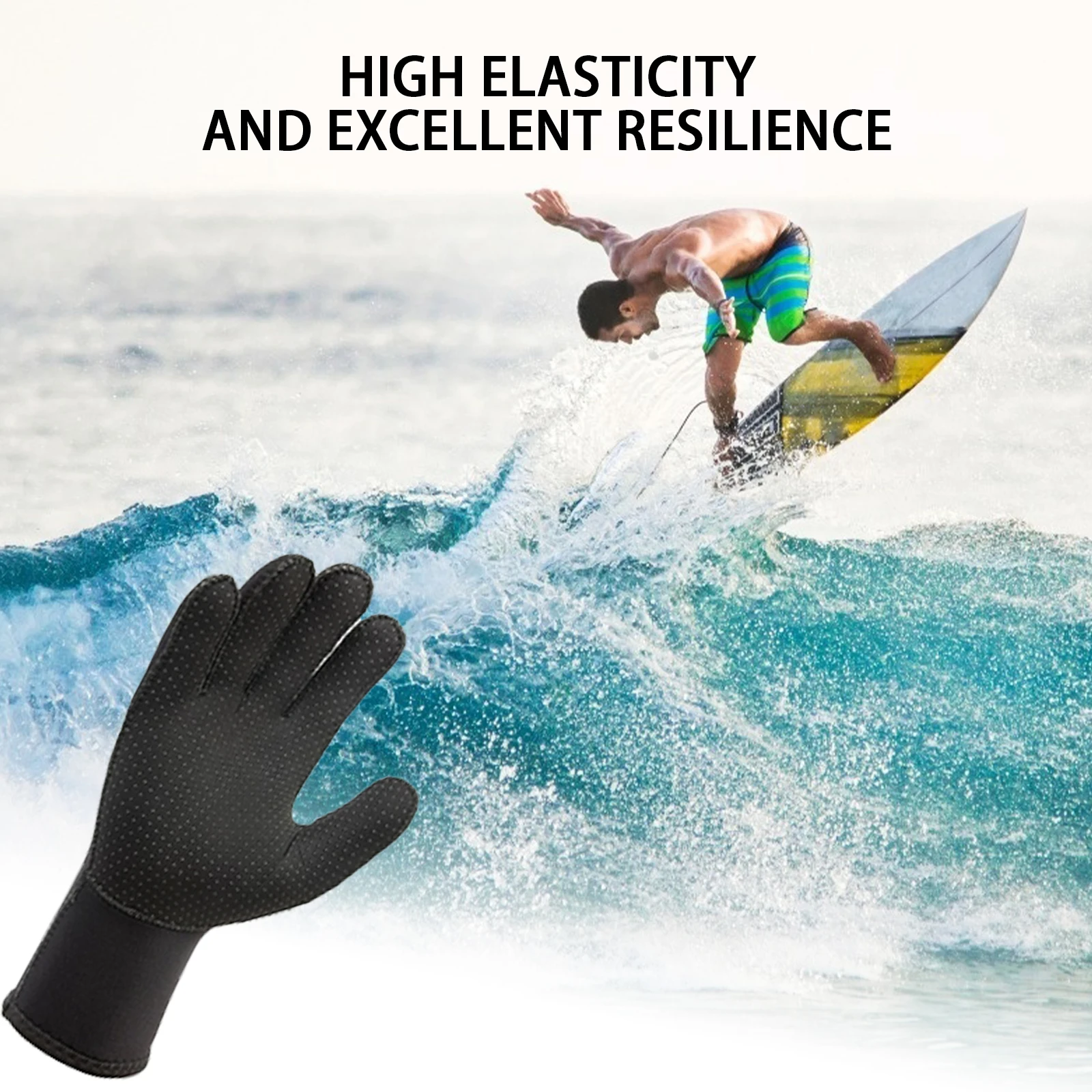 

Неопреновые перчатки для дайвинга 3 мм, теплые, Нескользящие, износостойкие перчатки для плавания, серфинга, рыбалки, перчатки для каякинга, ...