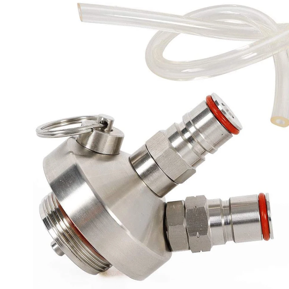 Копье дозатор для проращивания пива кран из нержавеющей стали ремесла двойное