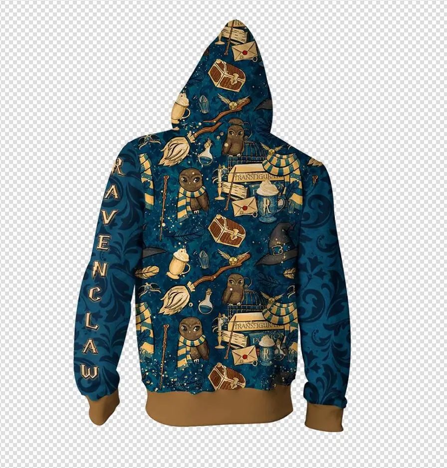 Школа Хогвартс Гермиона Гриффиндор Hufflepuff Ravenclaw Slytherin Косплей Костюм Толстовка