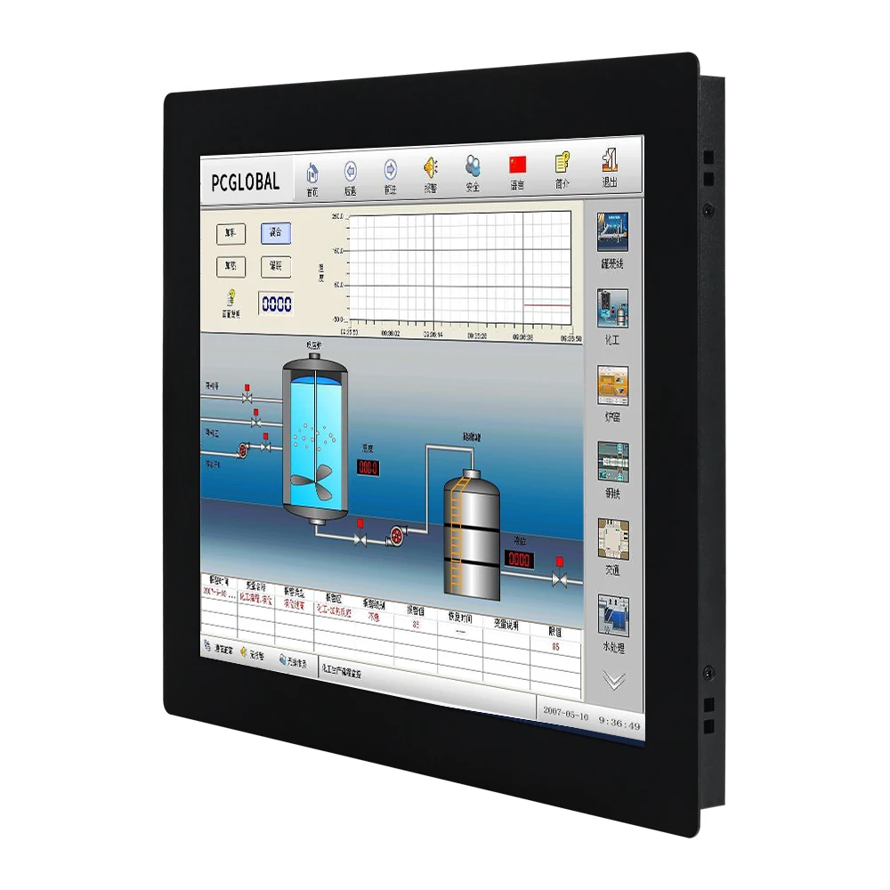 

10.4 inch Industrial Panel Computer Core i3 i5 i7 4G/8G RAM with Resistive Touch Mini Desktop Computers Metal Frame Waterproof