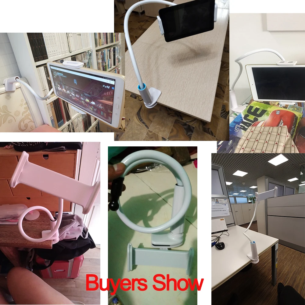 Гибкий вращающийся длинный держатель для телефона ленивый планшета подставка