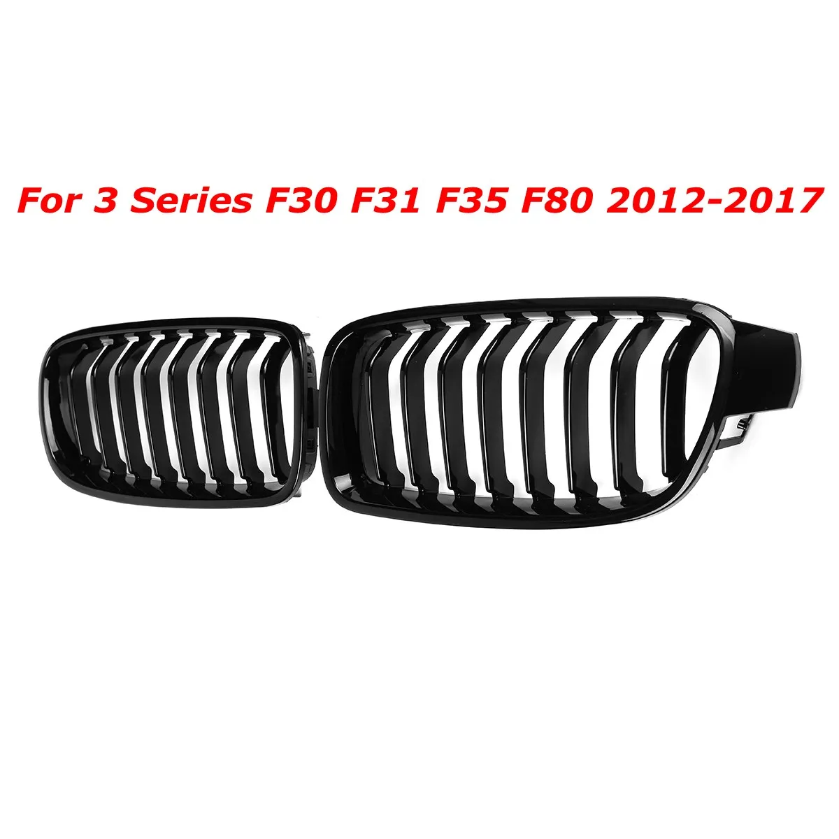 Решетка для радиатора передняя BMW 3 Series F30 F31 F35 F80 2012 2013 2014 2015-2018 пара матовый блесек