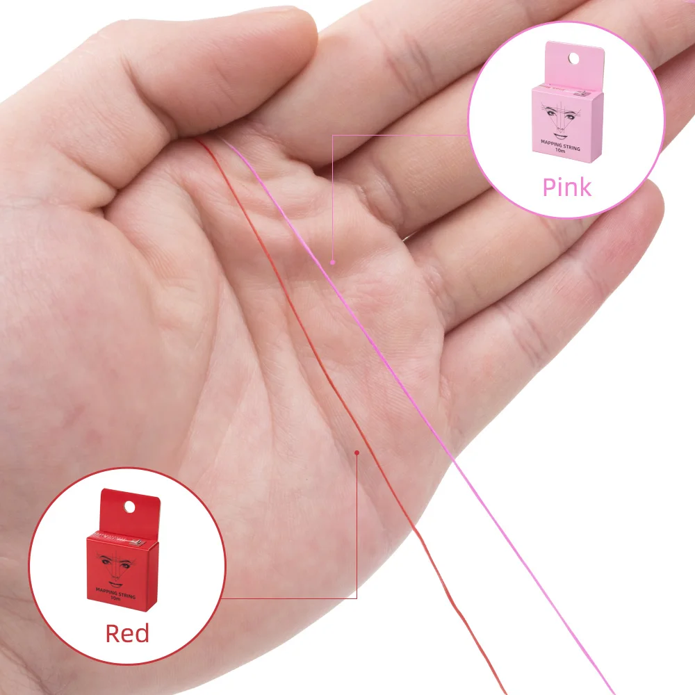 1/2 шт. микроблейдинг картонная струна предварительно обработанный маркер для