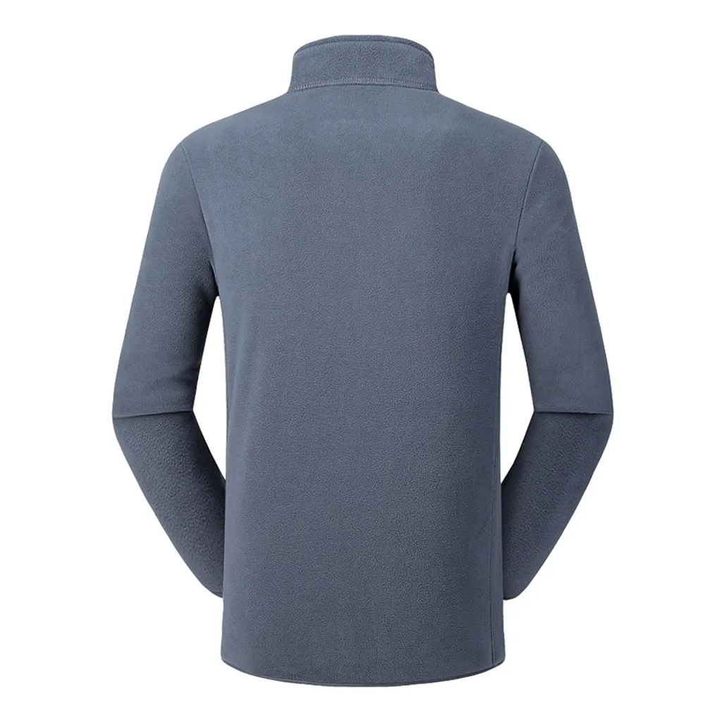 Высококачественное мужское осенне зимнее уличное утепленное флисовое