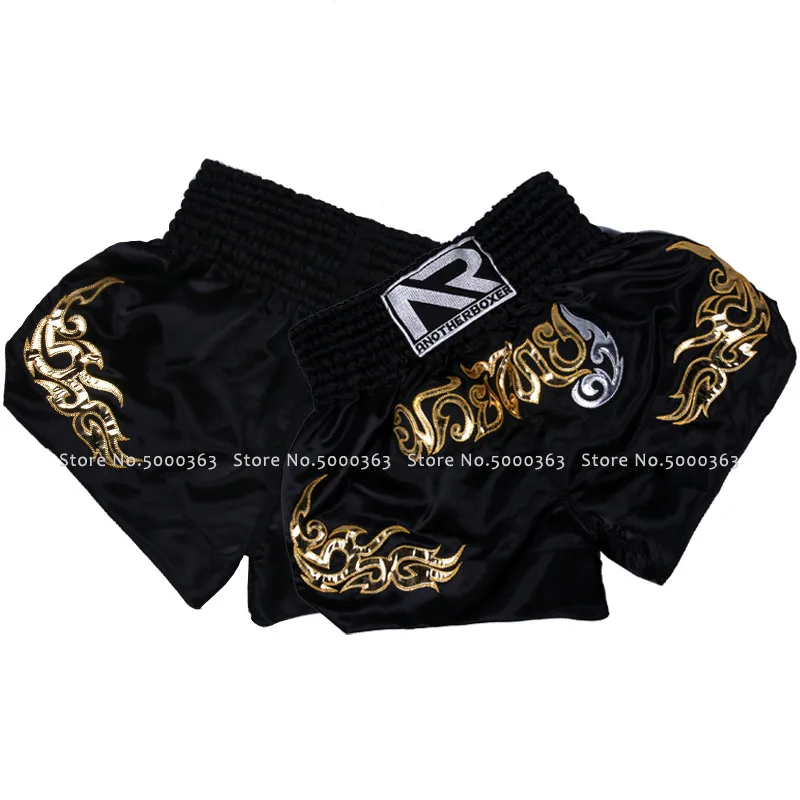 Мужские и женские кикбоксинг Смешанные боевые искусства Rashguard Kids Muay Thai шорты для
