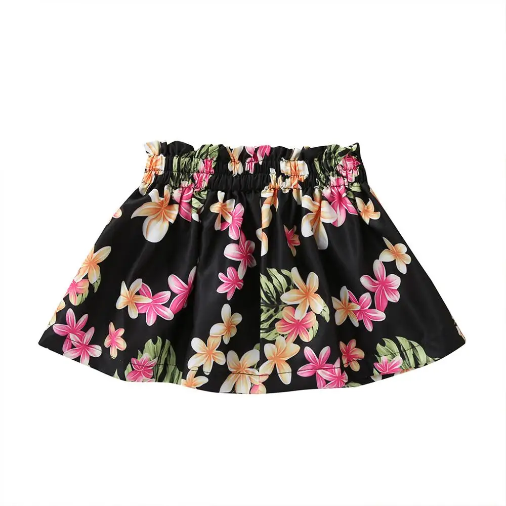 Эластичная юбка пачка с цветочным рисунком для маленьких девочек принцессы Kinderrok