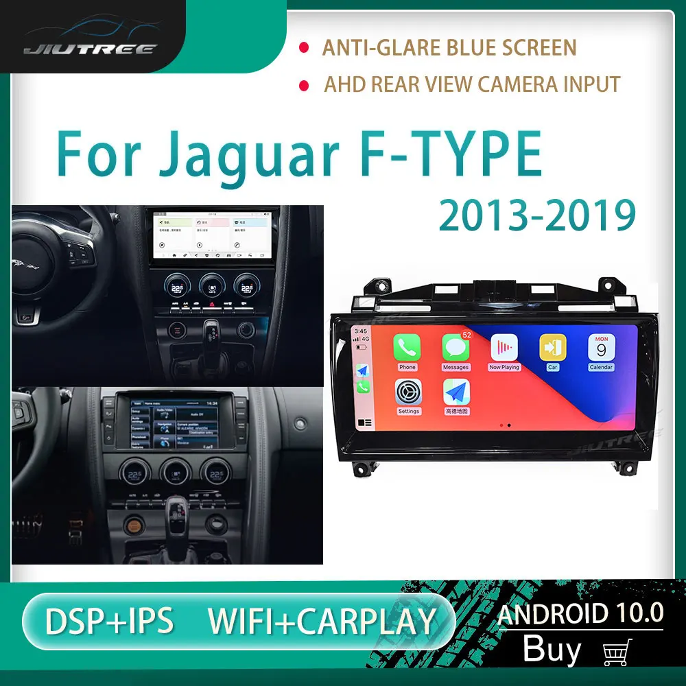 

Android Radio For Jaguar F-TYPE 2013-2019 Car GPS Navigation Multimedia radio Player CARPLAY Auto Stereo