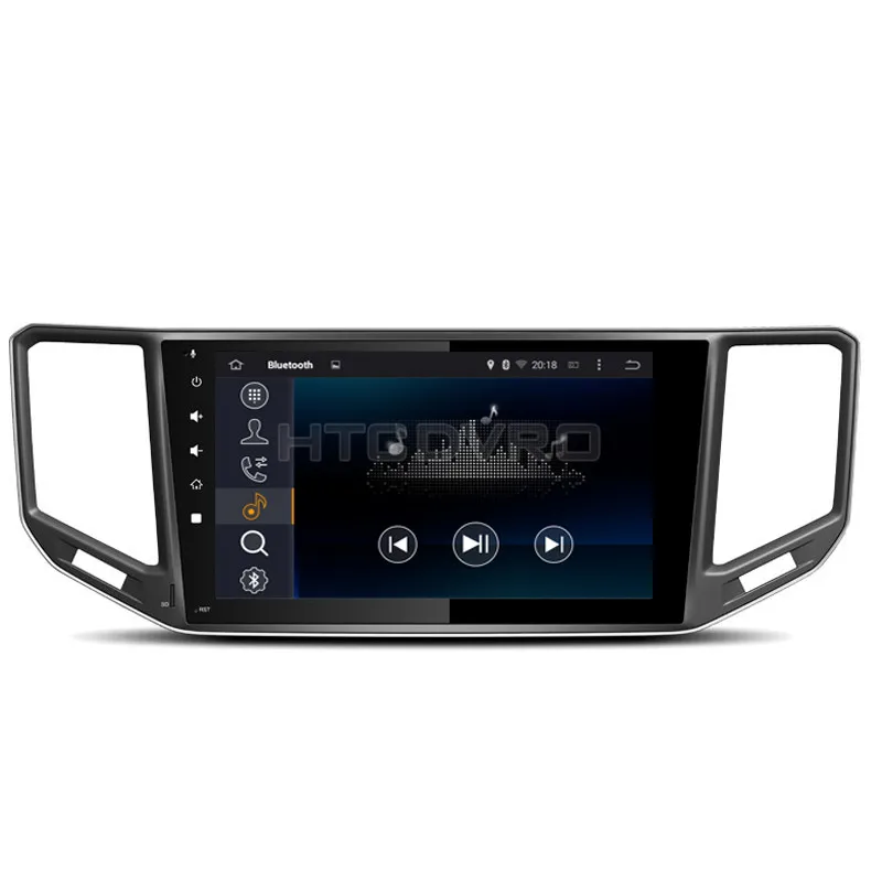 Автомобильный DVD плеер YMODVHT 10 1 дюйма Восьмиядерный процессор 4 Гб + 32 ГБ Android 9 0 для