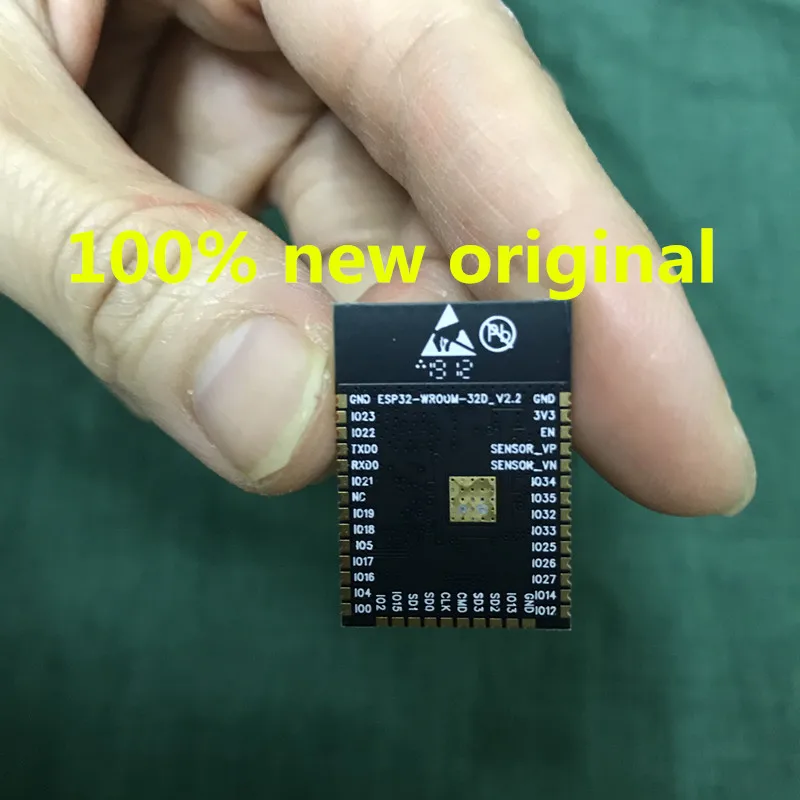 10 шт./лот 100% Новый оригинальный ESP32-WROOM-32 ESP32-WROOM-32D ESP-32S 32Mbits 4MB ESP32-WROOM-32U Бесплатная