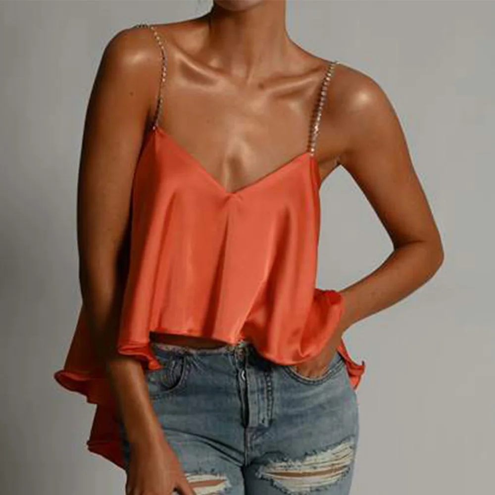 

Ruffle Party Top 2021 New Arrival Green Bodycon Top Women Summer Club Top Evening Wedding Birthday Outfits High Quality