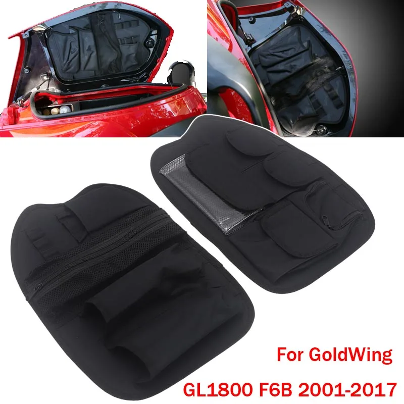 Luggage Liner Tool Bags For HONDA GOLD WING GL1800 Goldwing GL 1800 2001-2017 Motorcycle Trunk Lid Organizer Bag Tool Bags Case