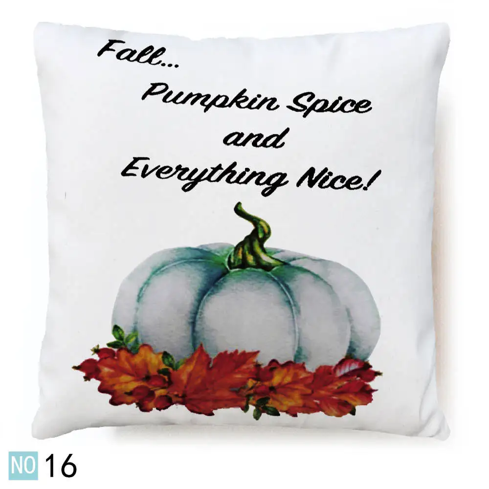 Осенние украшения Тыква пледы наволочка Подушка для кресла Чехол наволочки