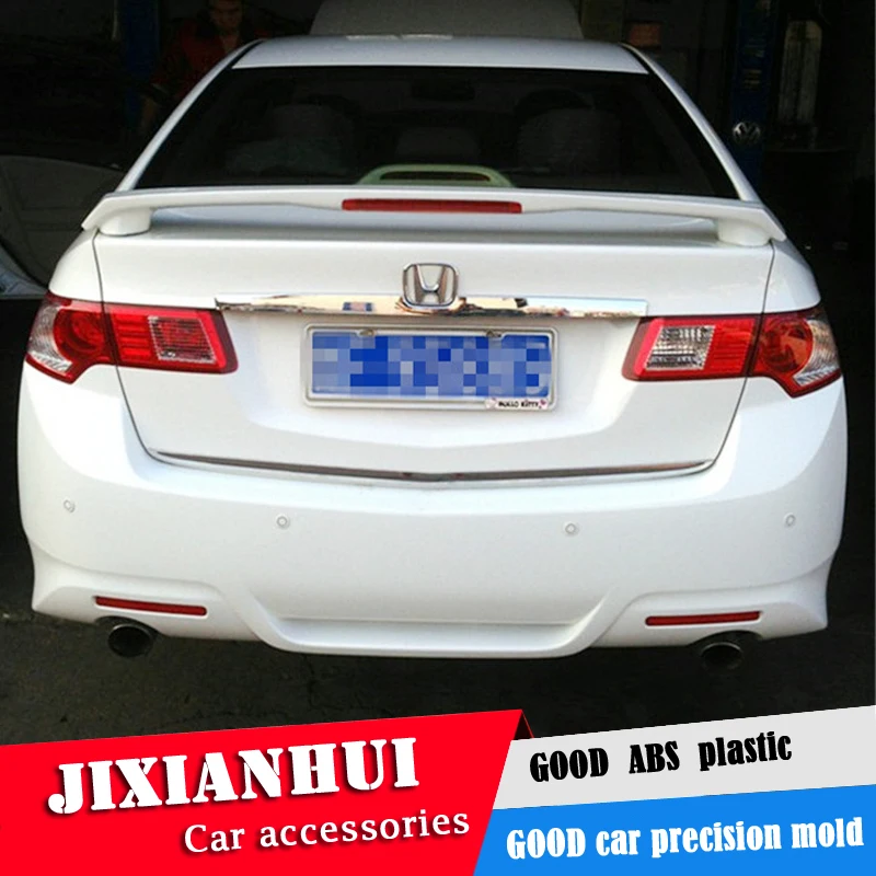 Спойлер для Spirior acura TSX 2008 2014 Honda Accord Acura спойлер из АБС пластика заднее крыло
