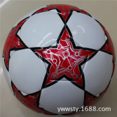 

Direct sales authentic five-star seamless hot bonding PU match No. 5 football can be customized with a large quantity of discoun