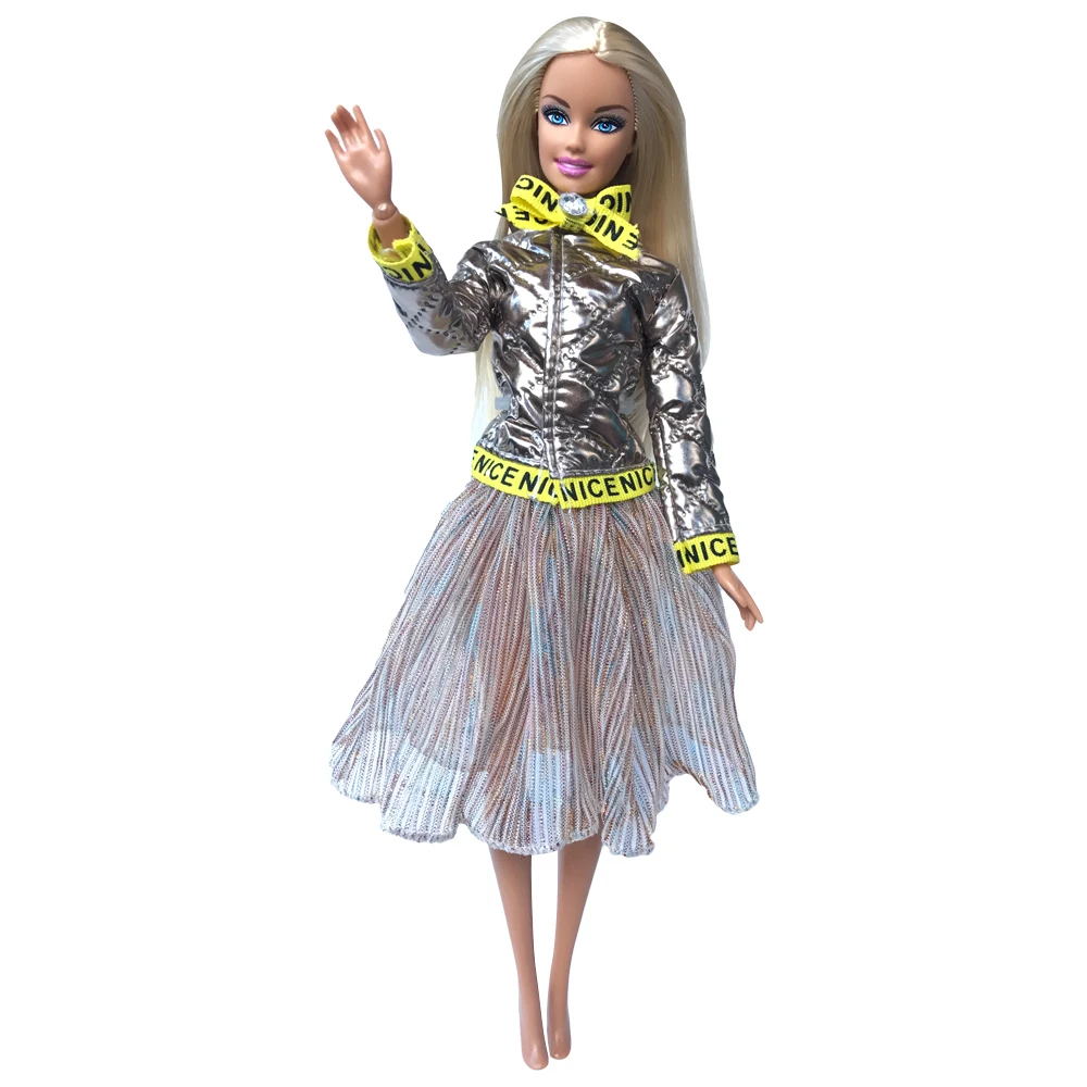 NK 1 комплект одежды ручной работы повседневная одежда модная футболка с принтом