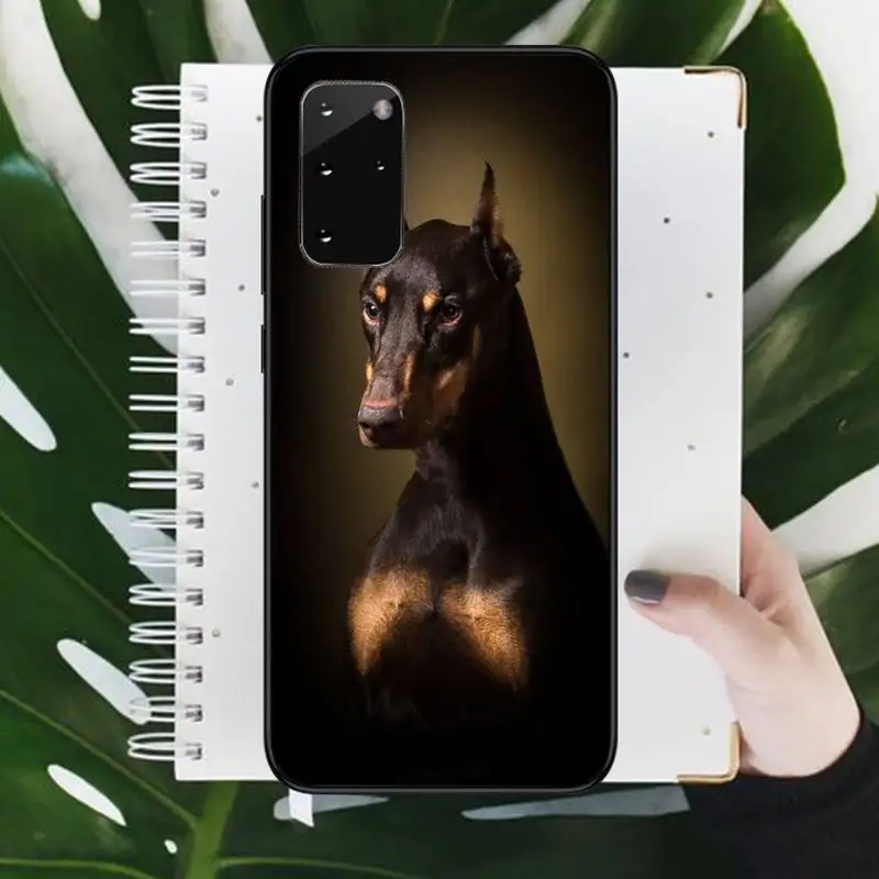 

cute aesthetic animal Silhouette Dog Phone Case For Samsung galaxy S 7 8 9 10 20 edge A 6 10 20 30 50 51 70 note 10 plus