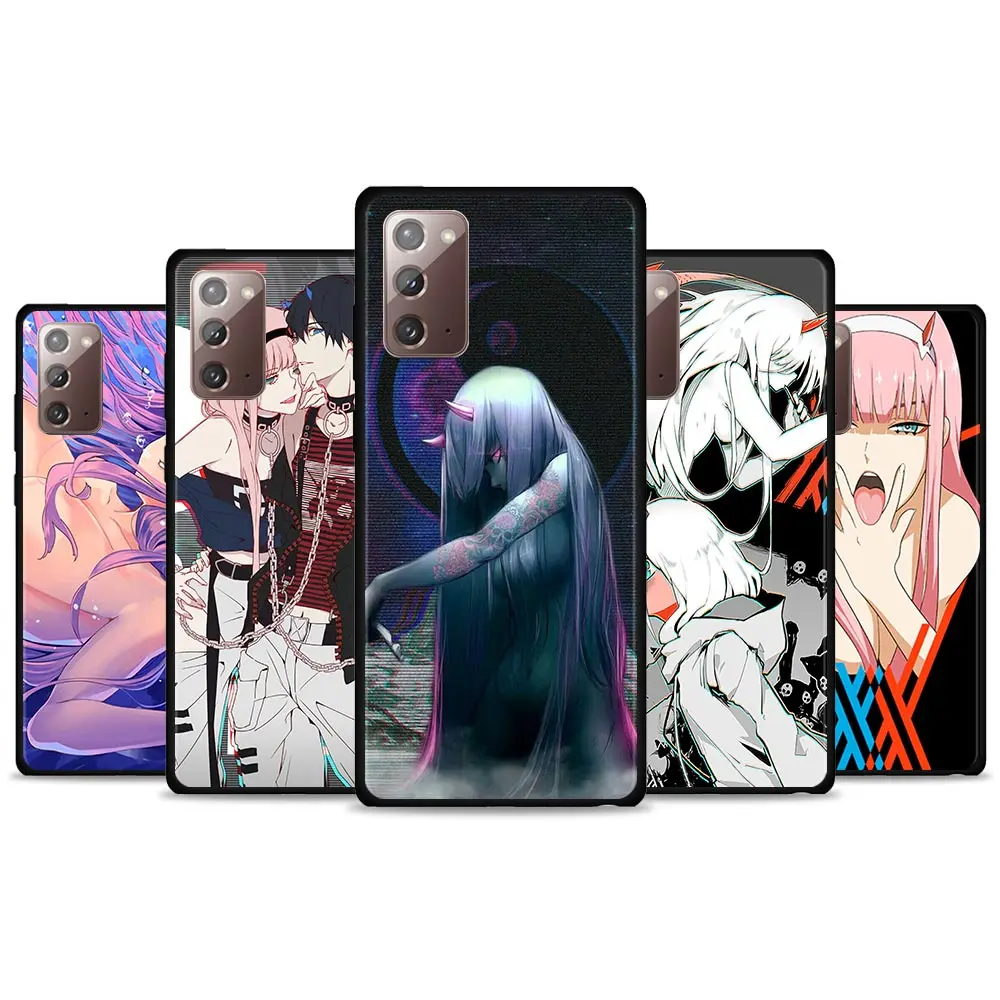 

Anime Darling In The Franxx Case for Samsung Galaxy Note 20 10 Plus Cover for Samsung Note 8 9 10 Lite 20 Ultra 5G Funda Capa