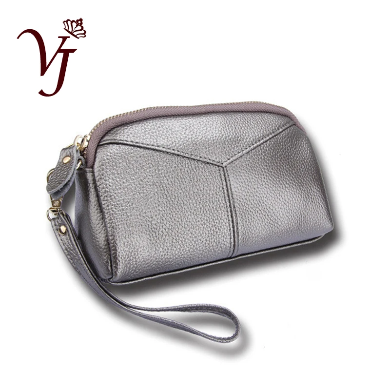 Оригинальная брендовая практичная женская кожаная мини-сумка-клатч