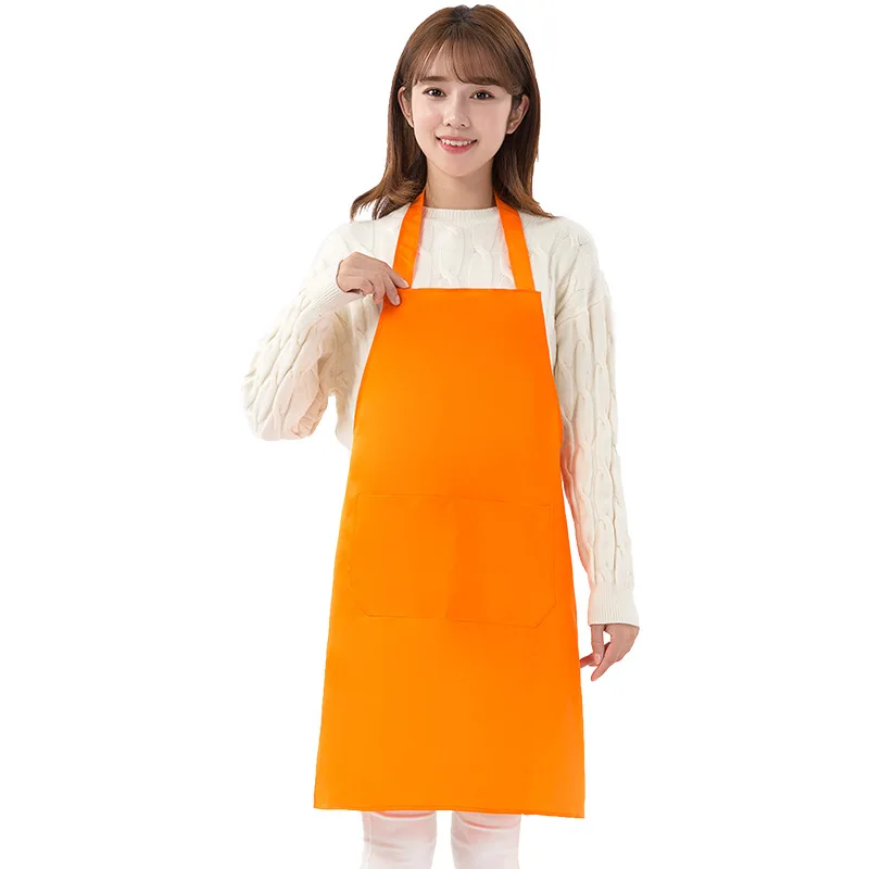 

2020 apron waterproof and oil-proof kitchen gown polyester