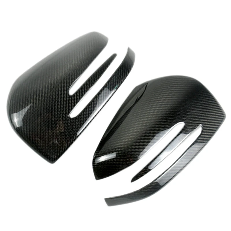 

NEW-for Mercedes Benz GLE GLS ML GL G Class 2015-2019 Carbon Fiber Side Rear View Mirror Cover Trim Side Wing Mirror Caps