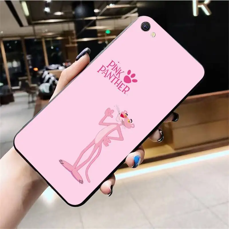 CUTEWANAN Розовая пантера мягкая женская Обложка для Vivo Y91c Y17 Y51 Y67 Y55 Y7s Y81S Y19 V17 vivo s5 |