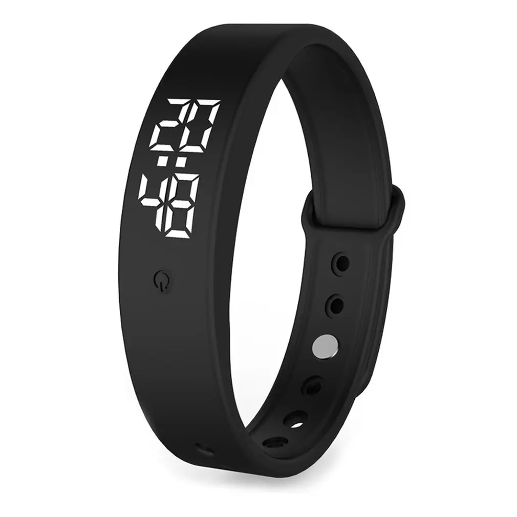 V9 Smart Bracelet Body Temperature Monitoring Precise Display Band Chargeable Accurate Watch | Электроника