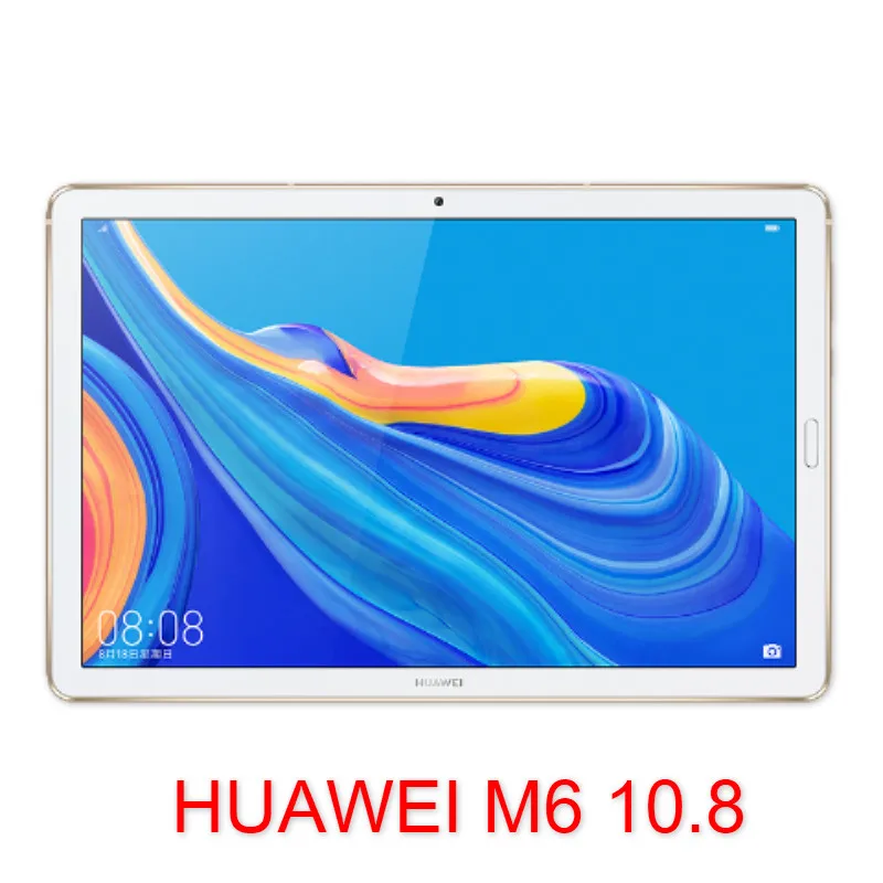 Оригинал HuaWEI Mediapad M6 10 8 дюймов Kirin 980 Восьмиядерный WIFI / LTE стол Android 9 0 IPS экран Type C 7500