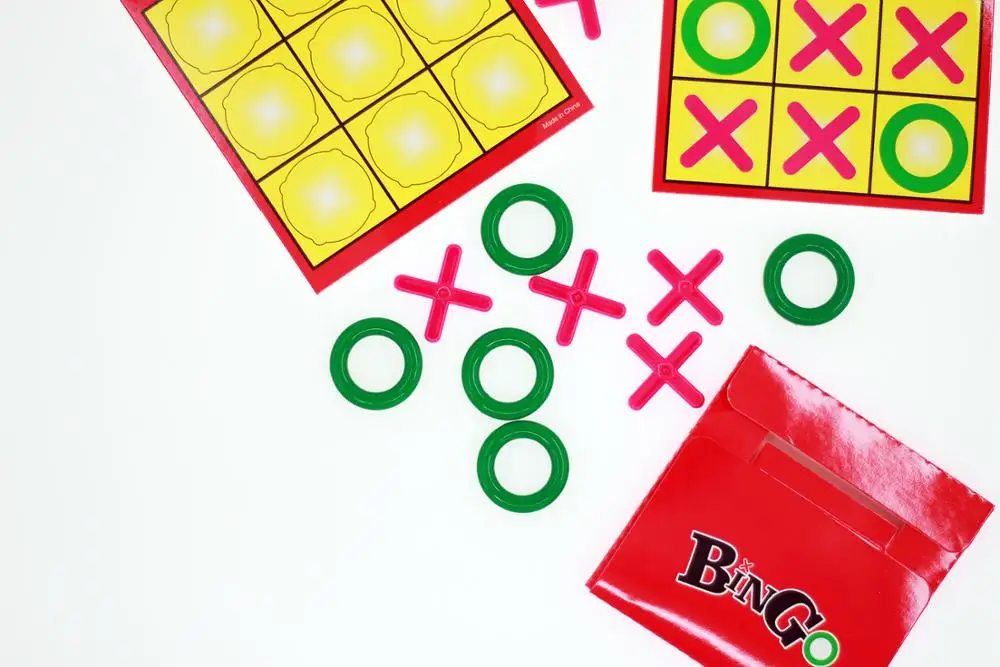 Tic Tac Toe bingo game Magic tricks magic props mentalism close up gimmick+Online teaching | Игрушки и хобби