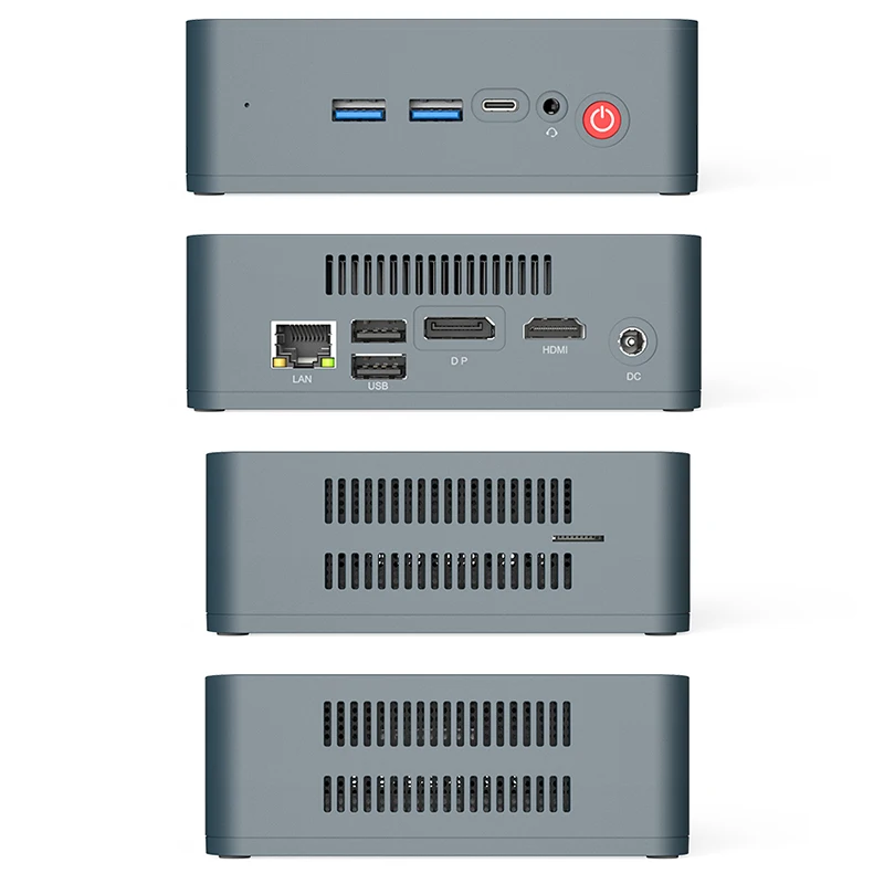 Оригинальный Beelink U55 Мини ПК Intel Двухъядерный I3 5005U HD Graphics 5500 2 4G + 5 8G WiFi 1000 Мбит/с USB3.0