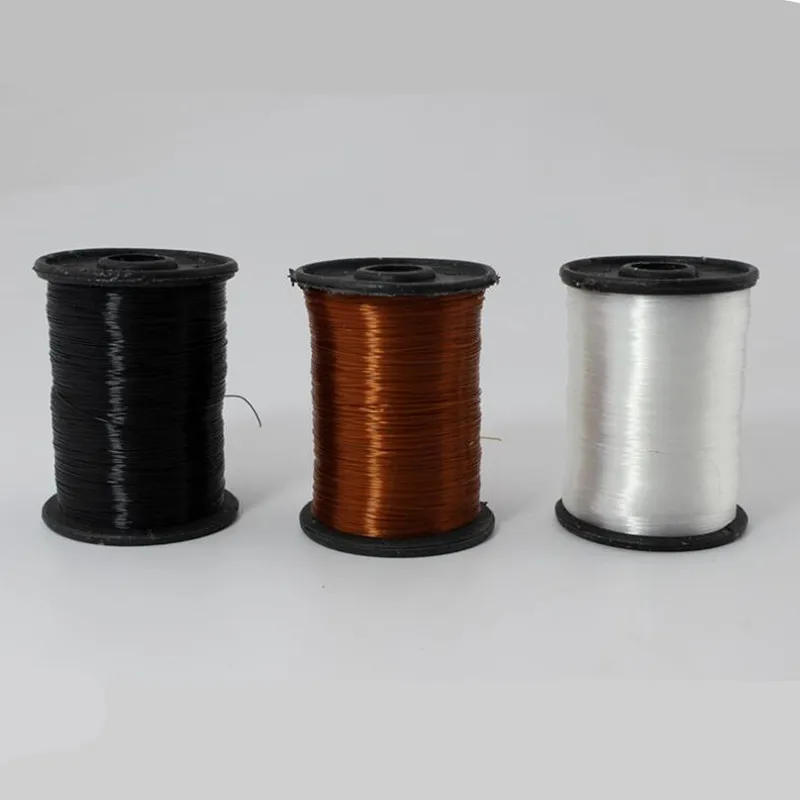 Леска нейлоновая плетеная для ремонта обуви 0 2 мм 50 м/рулон|Нитки пряжи| |