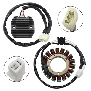 Magneto Stator Generator Ignition Coil+Regulator Rectifier For Yamaha XVS400C Drag Star Classic  4TR-81410-00 5KP-81960-00 Parts