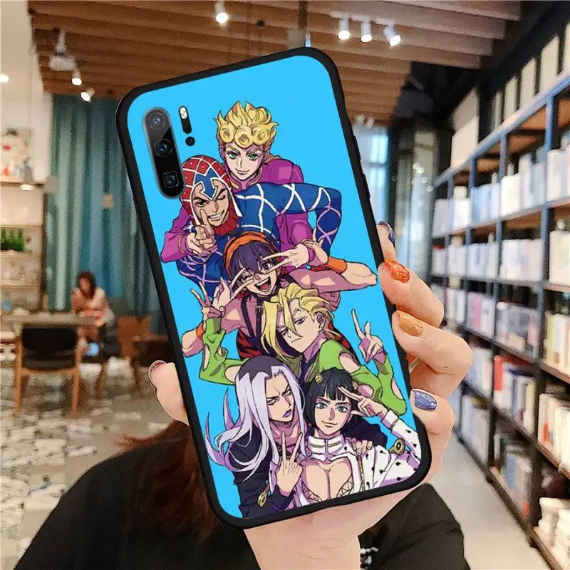 

anime JoJo's Bizarre Adventure Phone Case For Huawei honor Mate P 9 10 20 30 40 Pro 10i 7 8 a x Lite nova 5t Soft silicone funda