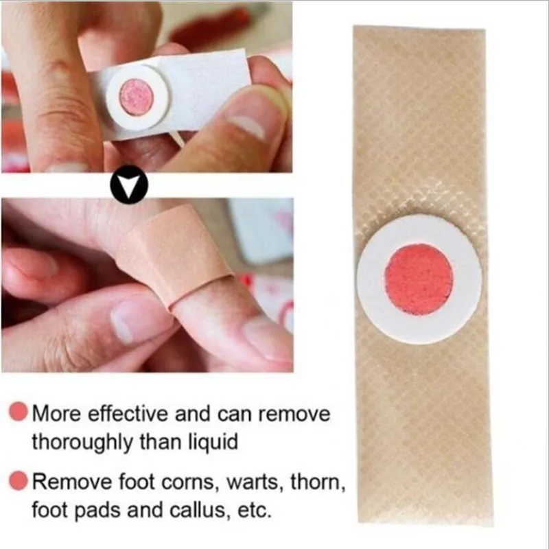 

24pcs Callus patch Foot Care Plaster Medical Chicken Eye Corns Patches Warts Thorn stickers Health Care Foot Corn Removal Pads